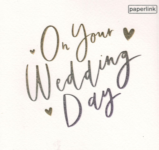 Picture of ON YOUR WEDDING DAY CARD